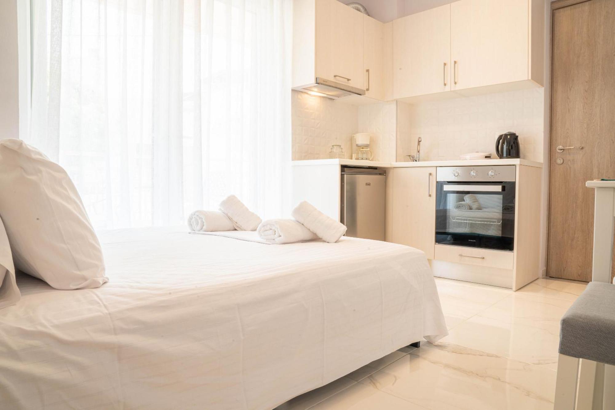 Nufaro Apartments - Rethymno City Center Ngoại thất bức ảnh